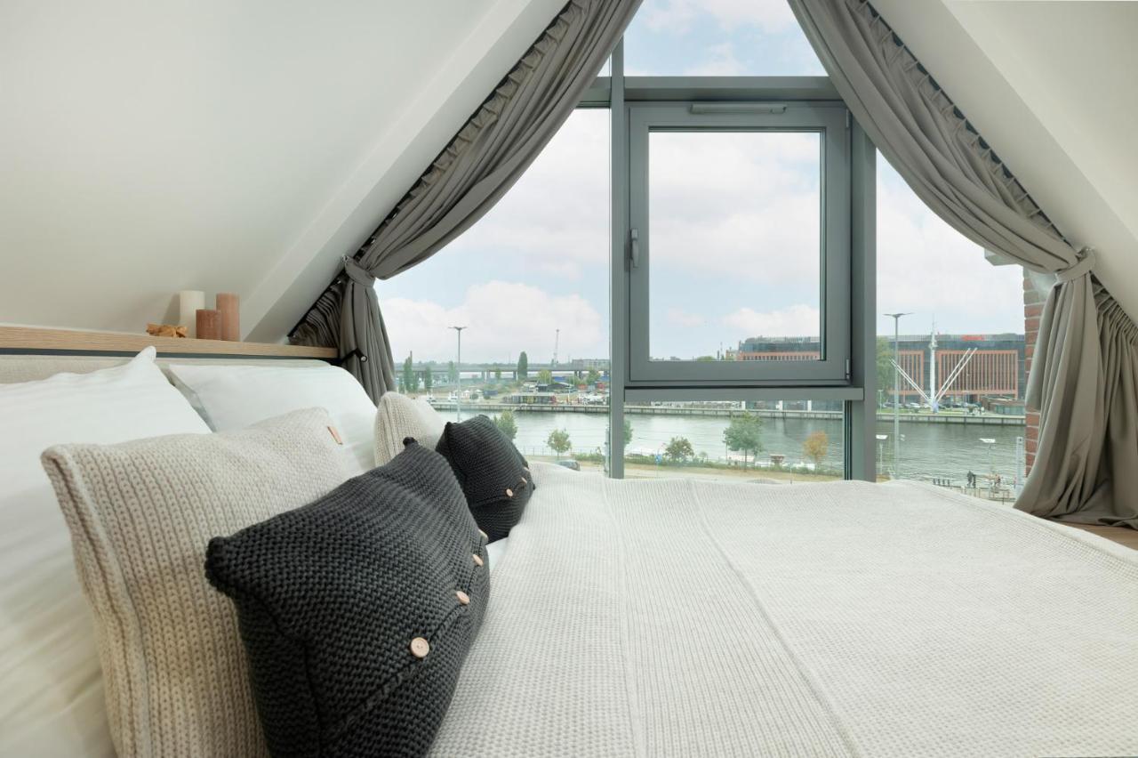 Wielka Odrzanska 317- Riverview Szczecin Kültér fotó
